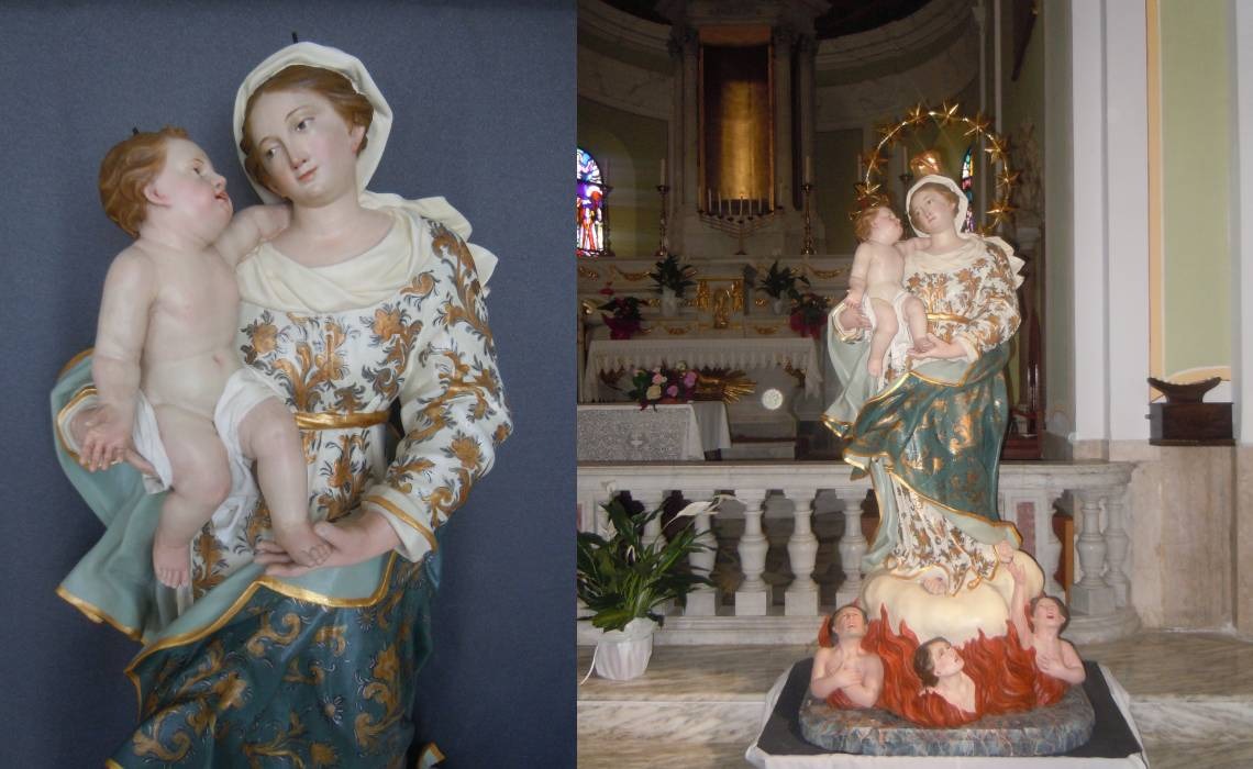Madonna del Suffragio di Luigi Frasce 1752